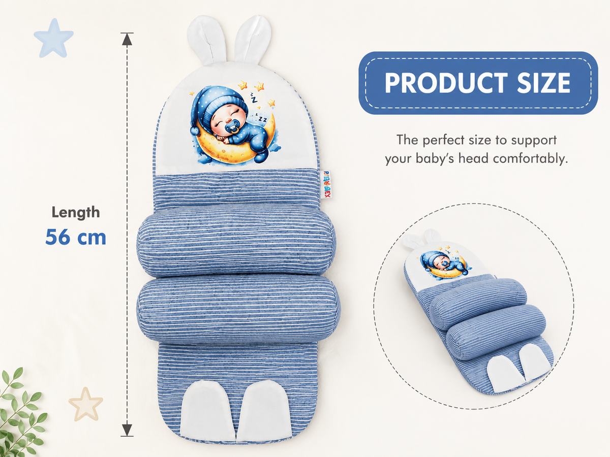 Baby Pillow Head Support Cushion, Baby Protective Shaping Pillow, Sleeping Support Baby Pillow