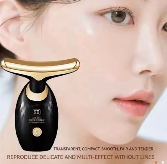 Rechargeable Neck Wrinkles Facial Massager, Double Chin Wrinkle Removal, Neck Beauty Instrument