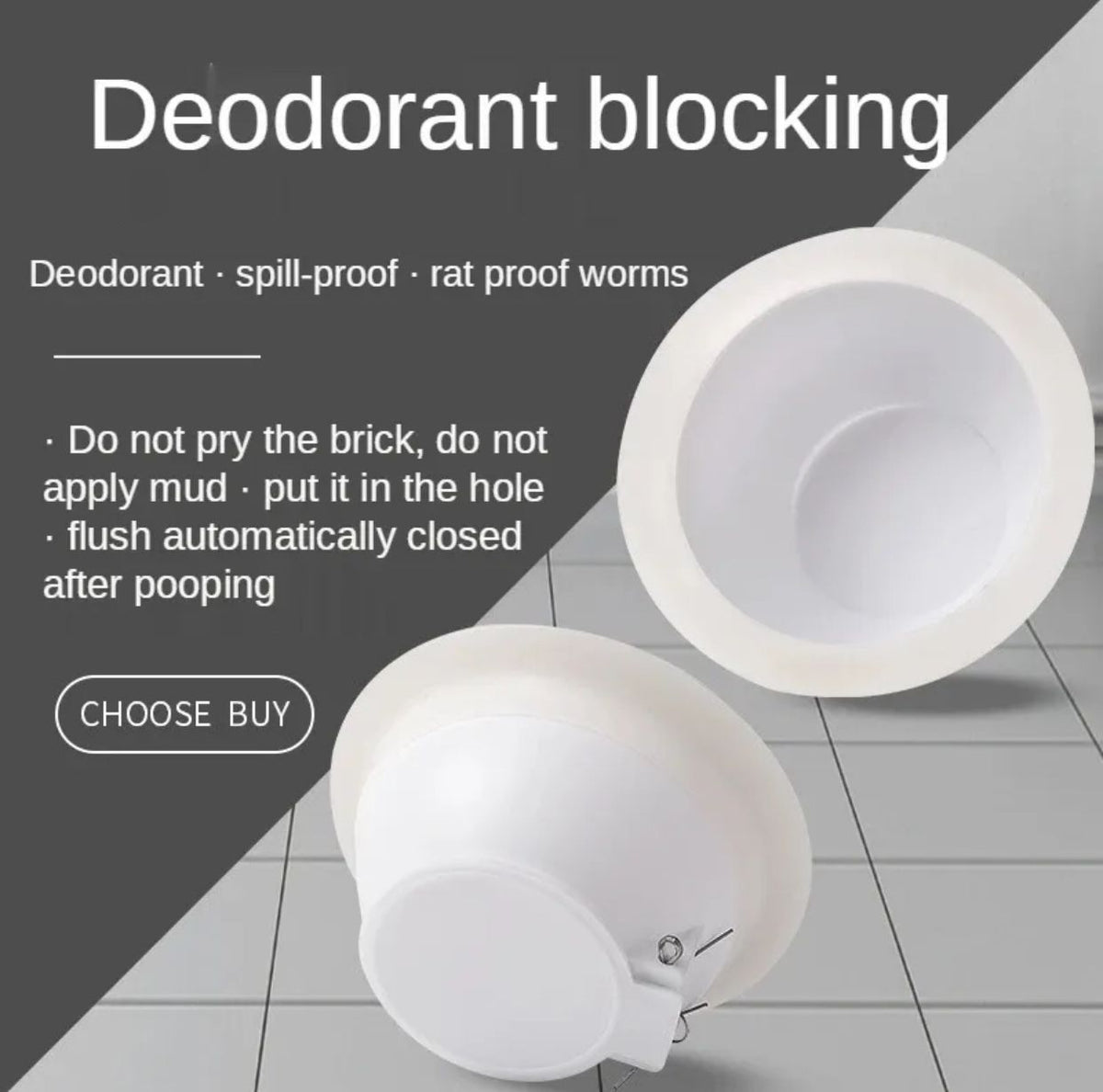 Squatting Toilet Pan Cover, Universal Squat Toilet Lid, Durable Prevent Sewage, WC Toilet Hole Cover