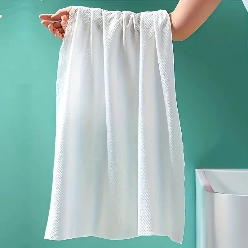 Compressed Shower Towel, Reusable Bath Towel, Disposable Bath Towel, Cotton Thickened Bath Towel, Large Travel Hotel Bath Towel, Soft Cotton Bath Towel, Absorbent Bath Towel for Travel