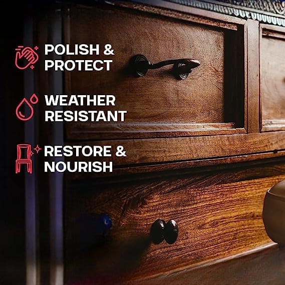 Beewax Wood Polish, Shining Polish for Wood & Furniture, Beewax Polish for Wood & Furniture, Multipurpose Natural Wood Wax, Home Cleaning Cleaner Tools, Natural Shine And Protection Cream, Organic Natural Pure Wax