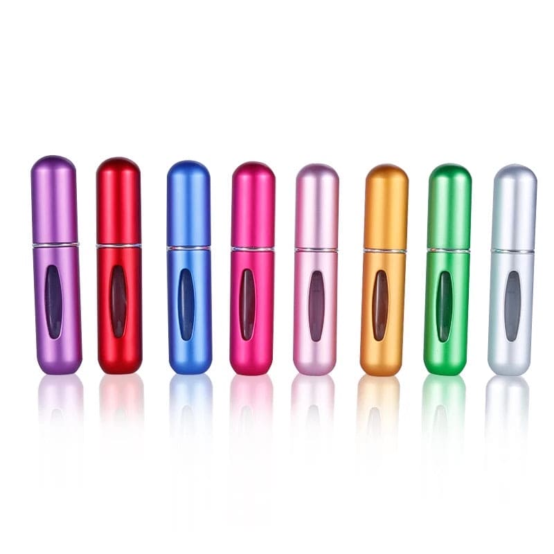 Mini Refillable Empty Perfume Bottle, Portable Atomizer Spray Bottle, Travel Perfume Bottle, Perfume Spray Scent Pump Case, Travel Perfume Bottle