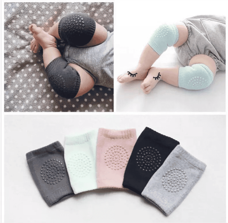 Baby Crawling Anti-Slip Knee Protector, Leg Warmers Kids Knee pads, Adjustable Kneepads for Toddlers