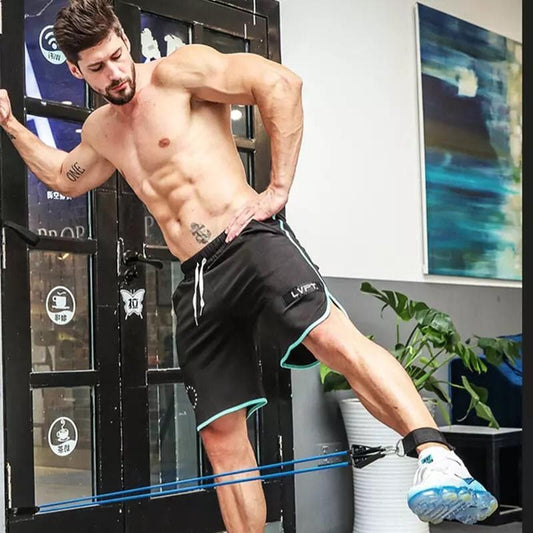 11 Pcs Pull Rope Exercise Fitness Bands, Exercise Resistance Bands with Handles, Exercise Bands with Door Anchor, Home Workout Training Equipment