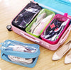 Set of 3 Large Capacity Colorful Travel Transparent Shoe Bag, Suit case Luggage Organizers, Durable Travel Essential Toiletry Waterproof Shoe Organizers, Travel Portable Sorting Pouch
