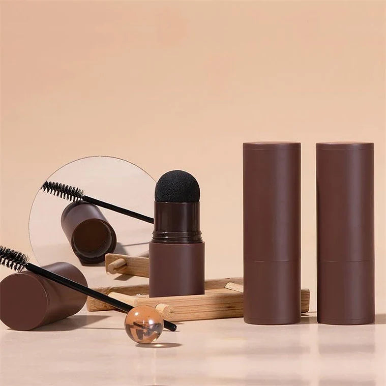 3 In 1 Eyebrow Shaping Stamp, Catirise Hairline & Eyebrow Shaping Stamp, Eyebrow Print Versatile, Women Eyebrow Stamp